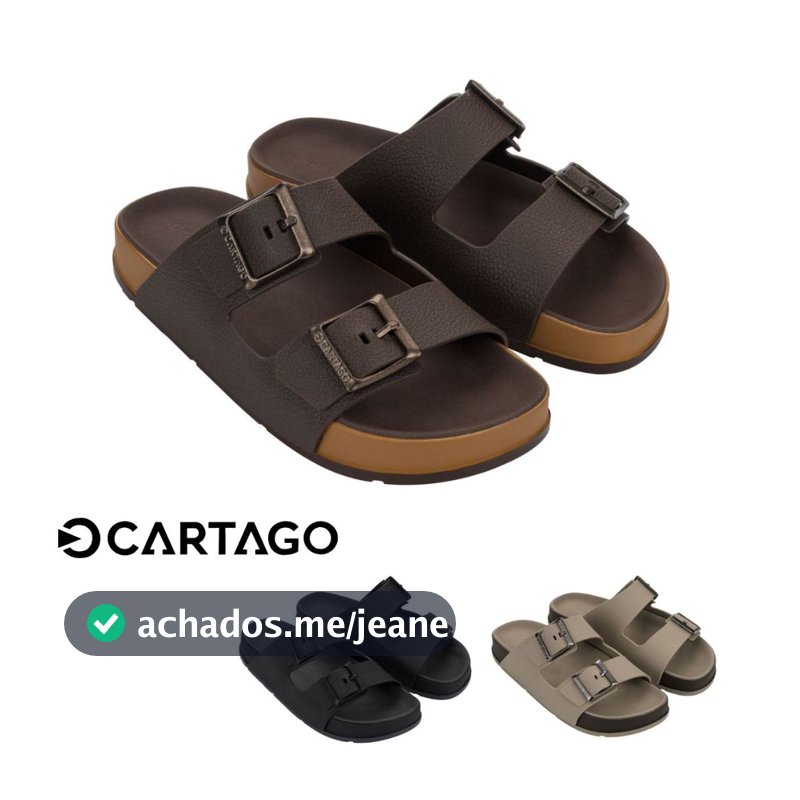 Papete Birken Masculina Cartago Milao Plus Conforto Original