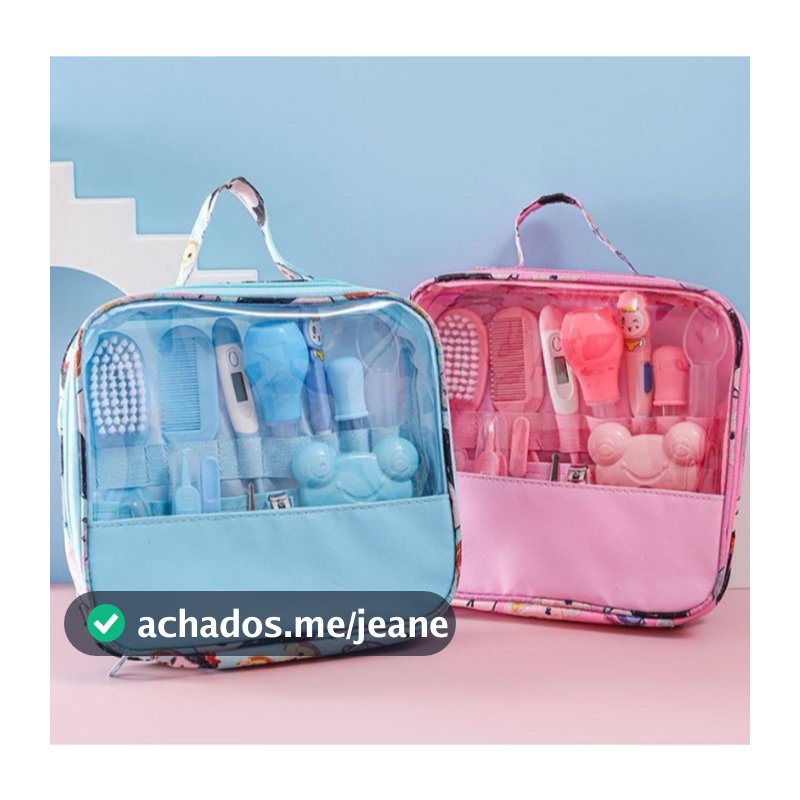 Kit 13 Higiene Cuidado Bebê Recém Nascido Essencial