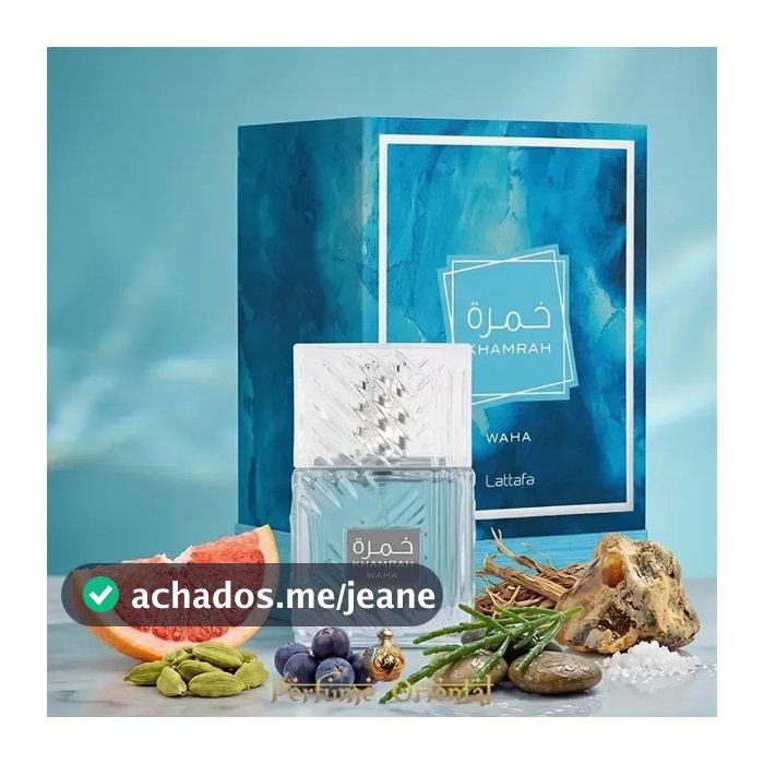 Perfume Árabe Khamrah Waha EDP 100ml Unissex Original Importado