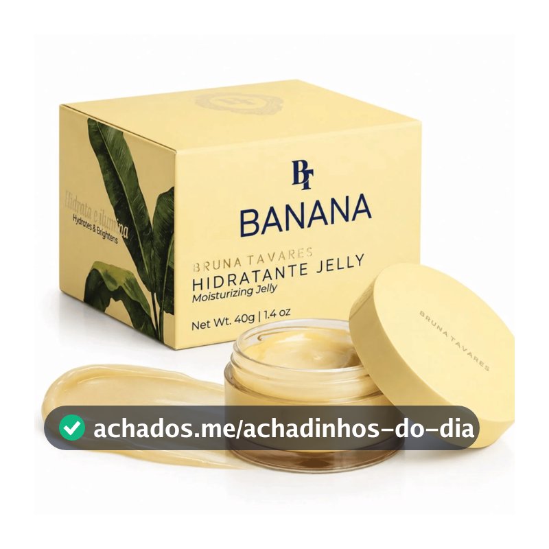 BT Banana Hidratante Jelly Bruna Tavares 40gr