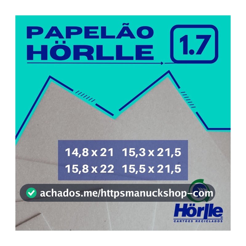 Papelão Holler 1.7 mm c/ 40 Unid (entre 1.6 e 1.8mm) Cartão Cinza Horlle 1.7mm 1,7 1,7mm para Encadernação Capa Dura Medidas A5 14,8x21 15,5x21,5 15,3x21,5 15,8x22 16x22 Melhor que Papel Paraná Cartões