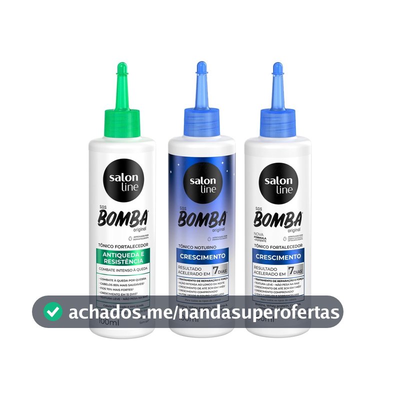 Kit Tônicos de SOS Bomba