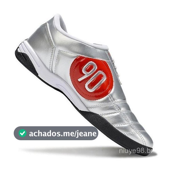 2026 Chuteiras Masculinas T90 TF IC Femininas Rosa Preto
