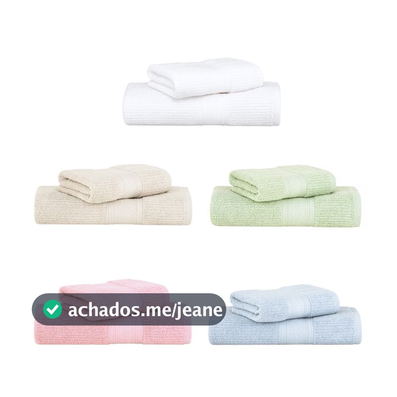 Jogo de Toalhas Buddemeyer Veneza Extra Soft Banho 2 peças