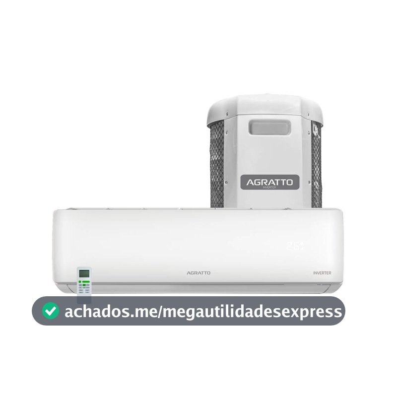 Ar Condicionado Split Inverter Agratto Zen Top 9000 BTU/h Frio ZICST9F - 220 Volts