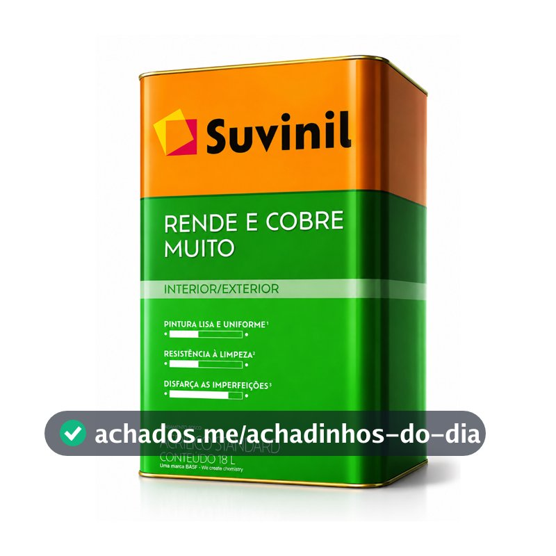 Tinta Rende & Cobre Muito Cores Básicas18L Suvinil