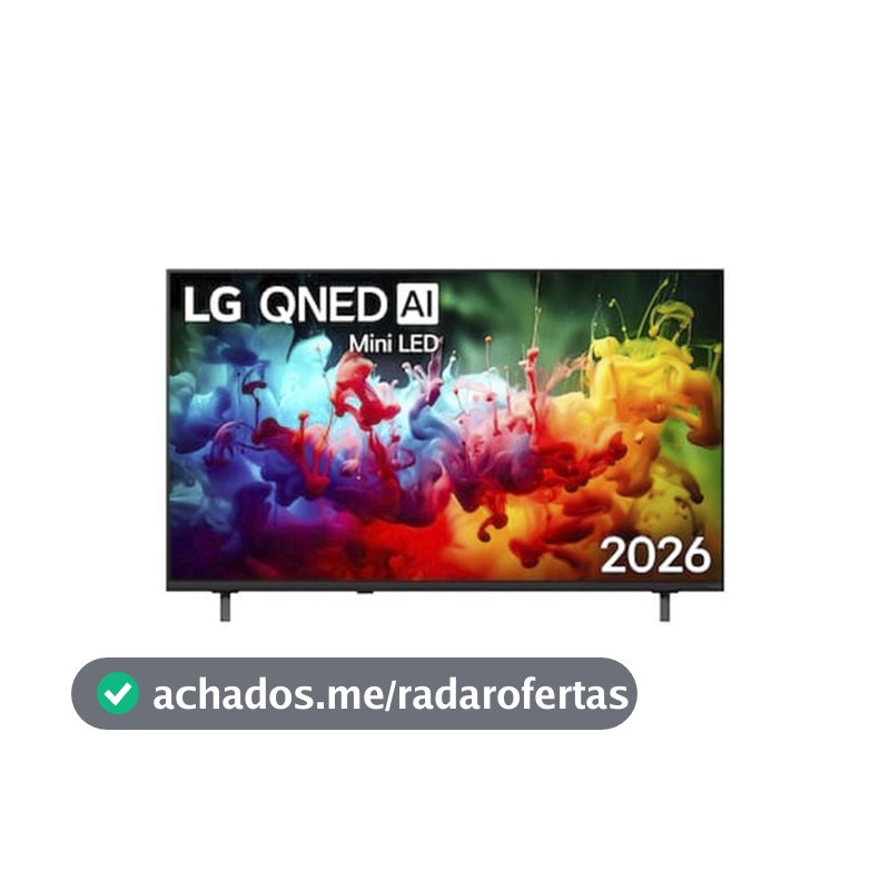 Smart TV 50 Polegadas QNED Mini LED AI 4K QNED70 webOS 2026 LG