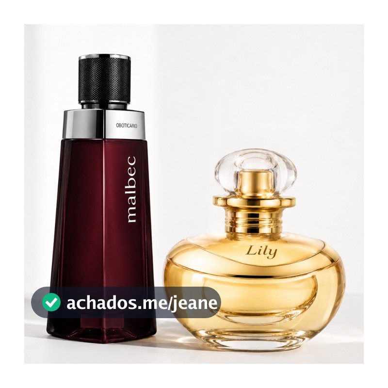 Perfumes Masculino e Feminino Importados Kit 2 Luxo Presente Elegante