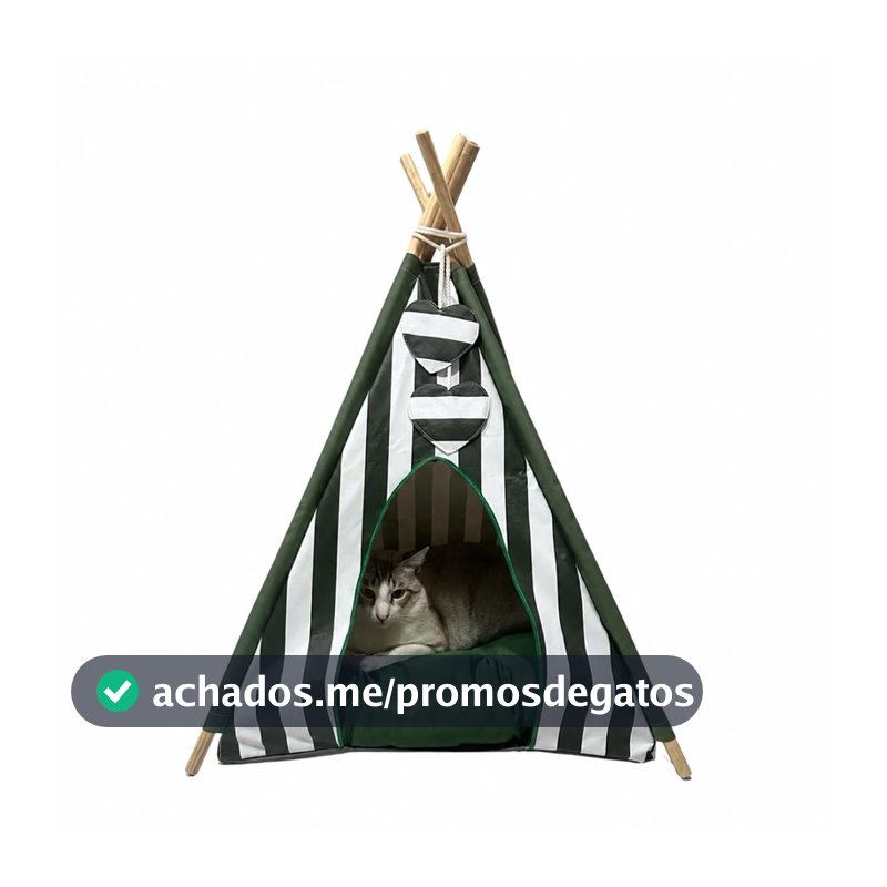 CABANA TOCA TENDA KUCING CASA CASINHA PET CAMA DE LUXO MATERIAL IMPERMEÁVEL TAMANHO M PARA GATO E CACHORRO