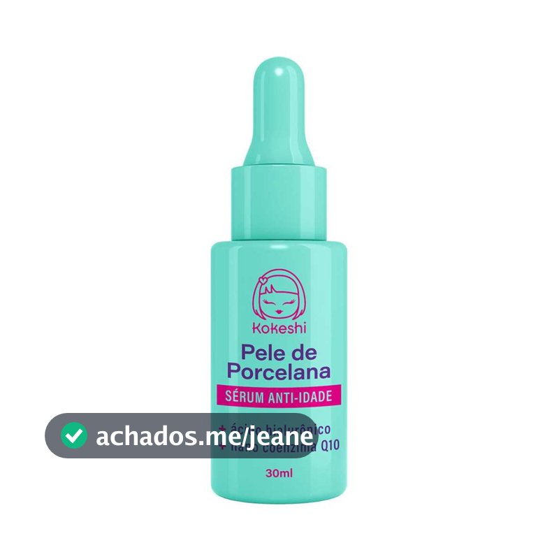 Sérum Facial Anti-idade Pele de Porcelana Kokeshi Regenera 30ml