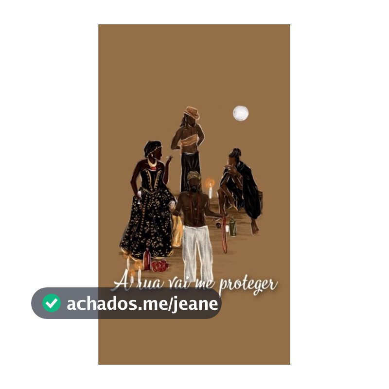 Quadro Decorativo A rua vai me proteger Placa Decorativa MDF Envio Imediato